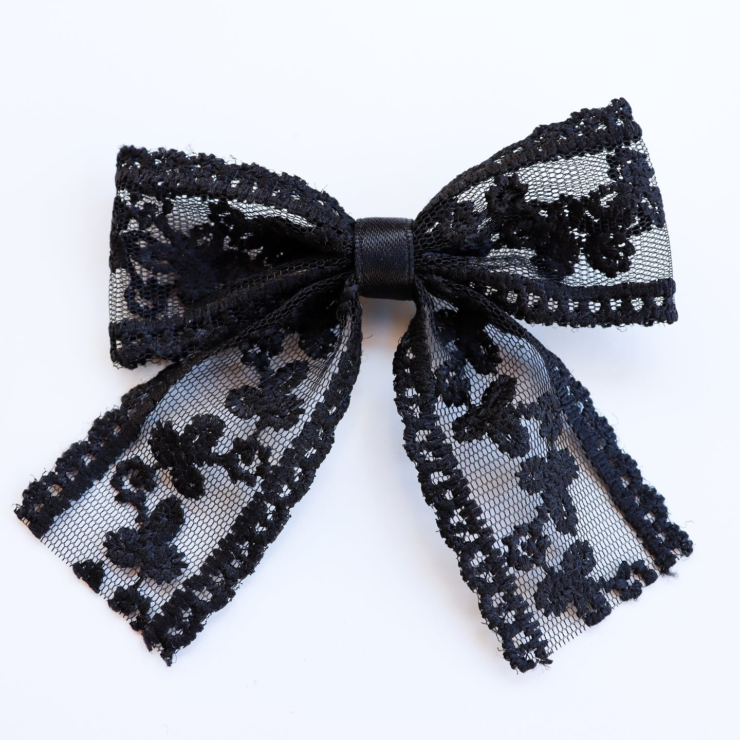 Black Lace Bow