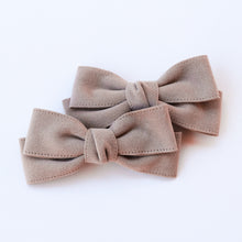 Load image into Gallery viewer, Faux Suede Ribbon Mini Piggies
